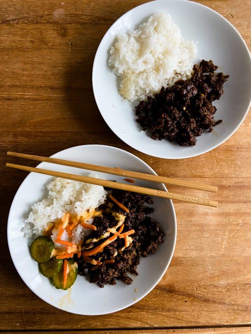 Spicy Korean Style Beef