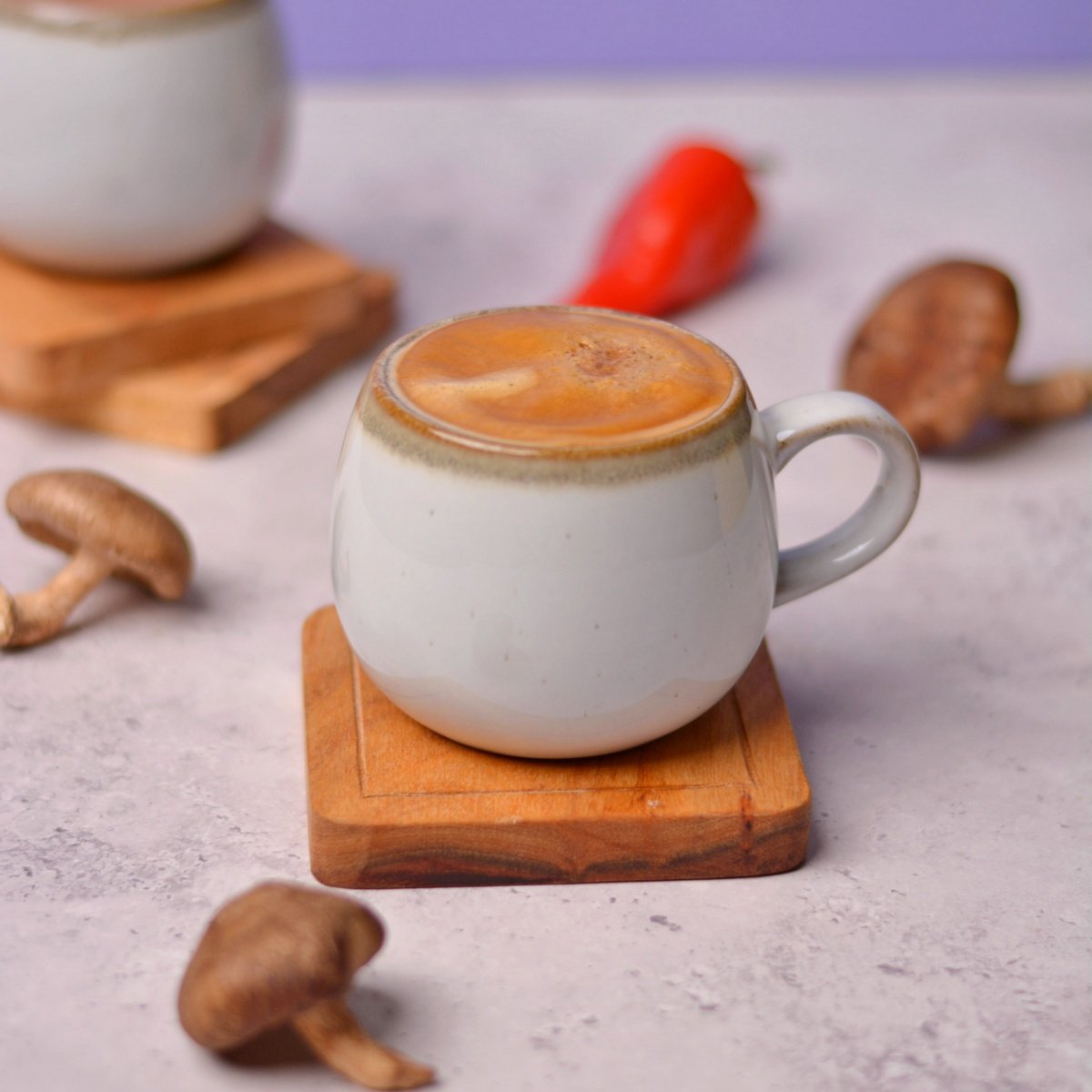 5-Minute Vegan Mushroom Latte