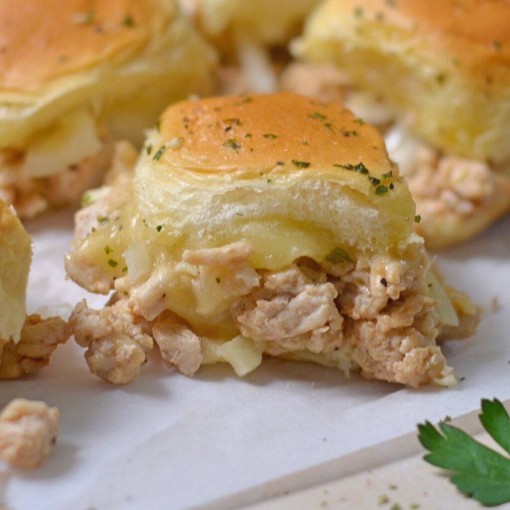 Baked Ground Turkey Sliders