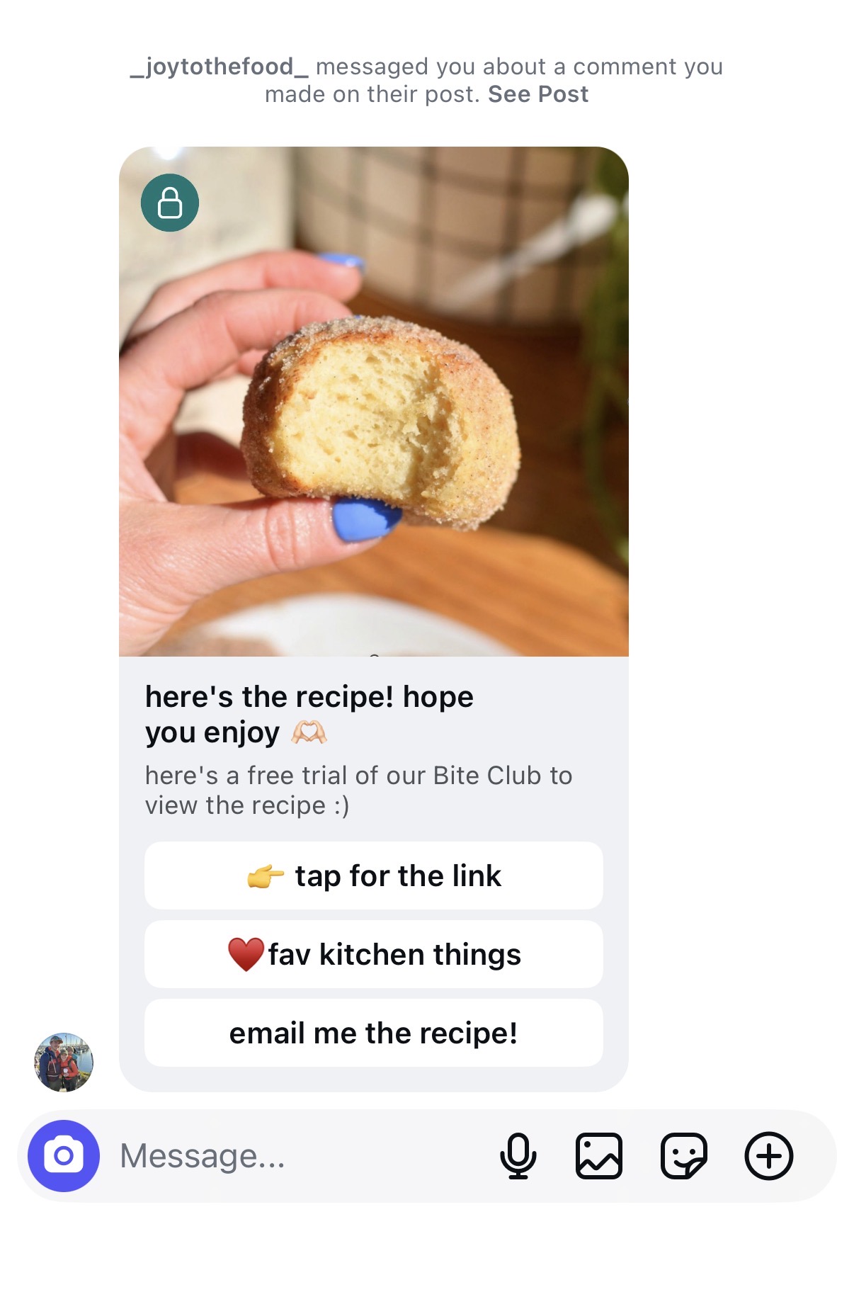 Bite Club members-only recipe